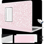 MEEgoodo for MacBook Air 13.3 inch Case 2021 2020 2019 2018 A2337 M1 A2179 A1932 by MEEgoodo