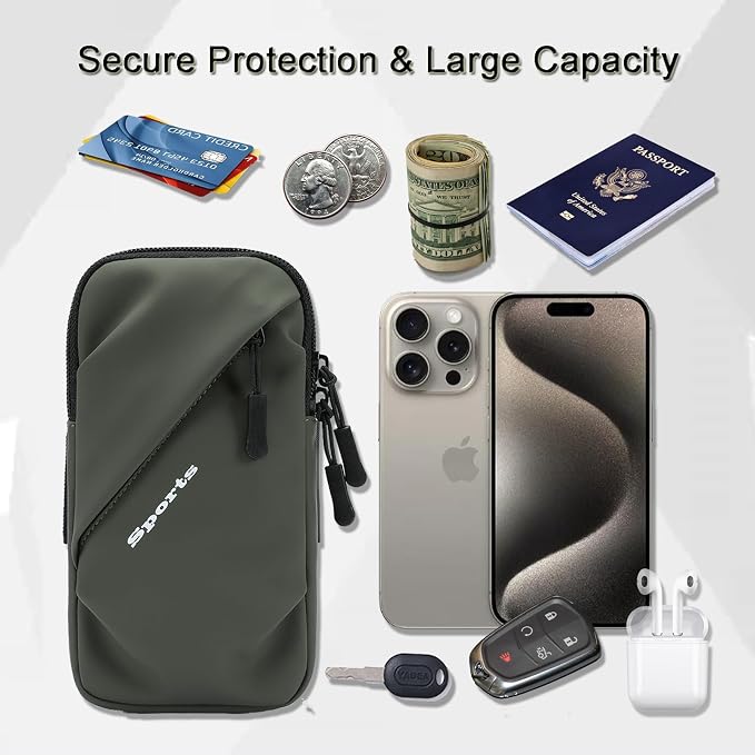 Phone Holder Arm Bands, Small Crossbody Shoulder Holsters Bag - Image 4