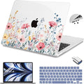 Teryeefi for MacBook Air 13.6 inch Case M4 A3240/M3 A3113/M2 A2681, Hard Shell by Teryeefi