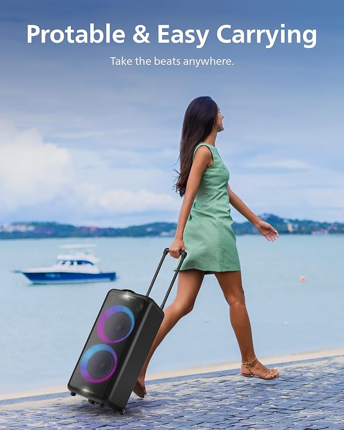 Philips X5206 bluetooth party speaker, portable - Image 8