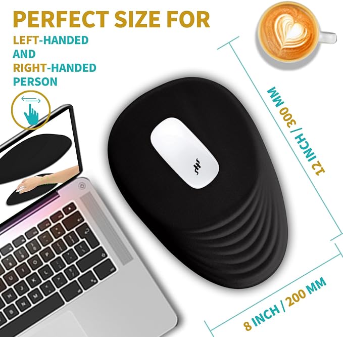 Hokafenle Ergonomic Mouse Pad Wrist Support - Image 4