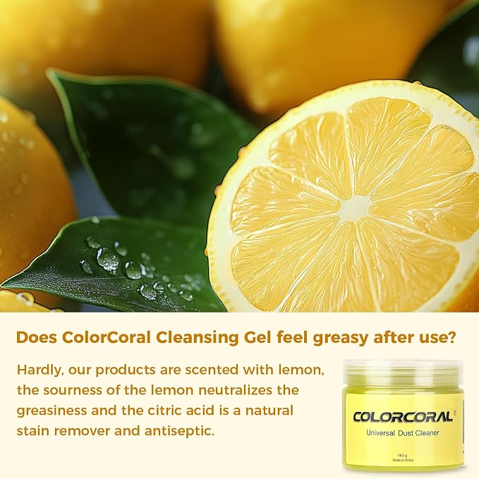 COLORCORAL 2Pack Keyboard Cleaning Gel Set Universal Dust Cleaner - Image 2