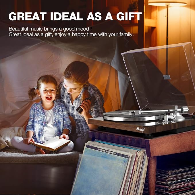 Turntables Belt-Drive Record Player - Image 7