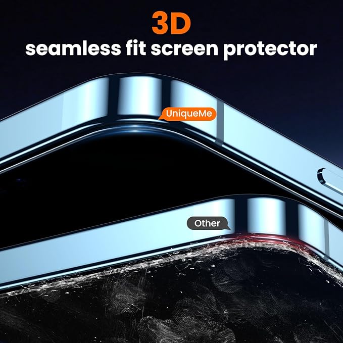 UniqueMe for iPhone 12 Pro Max Privacy Screen Protector - Image 7
