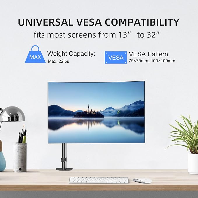 Pholiten Premium Single Monitor Arm - Image 4