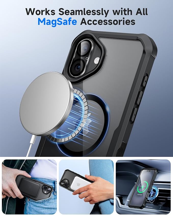 seacosmo for iPhone 16 Plus Case, Full Body Bumper - Image 5