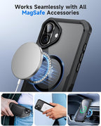 seacosmo for iPhone 16 Plus Case, Full Body Bumper - Image 5