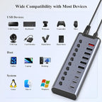 Powered USB Hub, 10-Port USB C Hub - Image 9