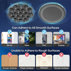 Silicone Suction Cup Phone Mount, Magnetic Suction Phone Case Stand, Mirror - Image 7