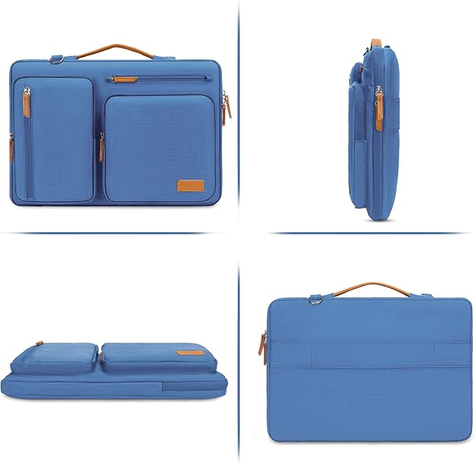MOSISO 360 Protective Laptop Shoulder Bag, 15-15.6 inch Computer Bags Compatible - Image 5
