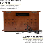 Victrola Navigator 8-in-1 Bluetooth Record Player - Image 8
