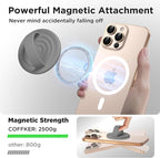 Magnetic Phone Ring Grip Holder, Silicone Finger Loop Grip, Compatible - Image 3