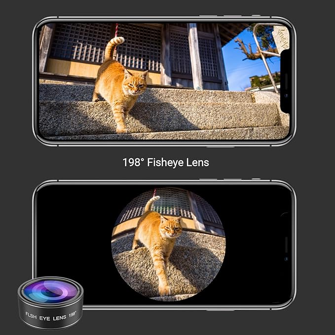 MIAO LAB 5 in 1 Phone Camera Lens Kit -0.63X Wide Angle Lens & 15X Macro - Image 4