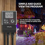 TiFFCOFiO New Digital Outdoor Timer Waterproof, Dial Programmable Method - Image 5