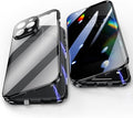 Jonwelsy Anti Peeping Case for iPhone 15 Pro, 360 Degree Front and Back Privacy by Jonwelsy