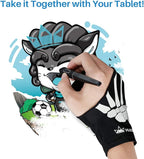 HUION Skeleton Artist Glove for Graphic Drawing Tablet Pad Monitor Painting - Image 7