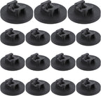 15 Pcs Magnetic Cable Clips Zip Tie Mount Base Black Magnetic Wire Holder by Tobeelec