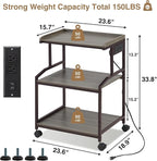 Lauren&Harold 34'' Printer Stand - Image 8