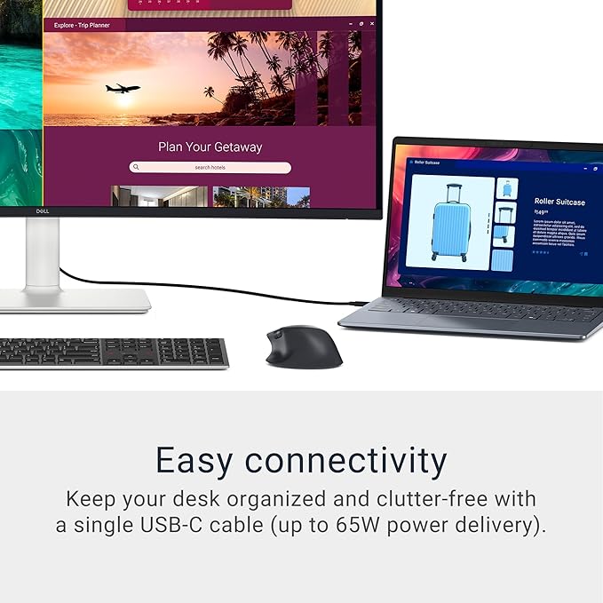 Dell 34 Plus USB-C Curved Monitor - Image 6