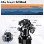 SIRUI Lightweight Mini Tripod, 1.9lbs Aluminum Desktop Table Tripod - Image 4