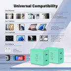 Super Fast Samsung Charger Type C, 45W Dual Port USB C Fast Charger Block & - Image 7