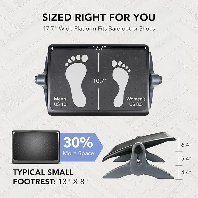 EHO Ottoman, Ergonomic Foot Rest - Image 4