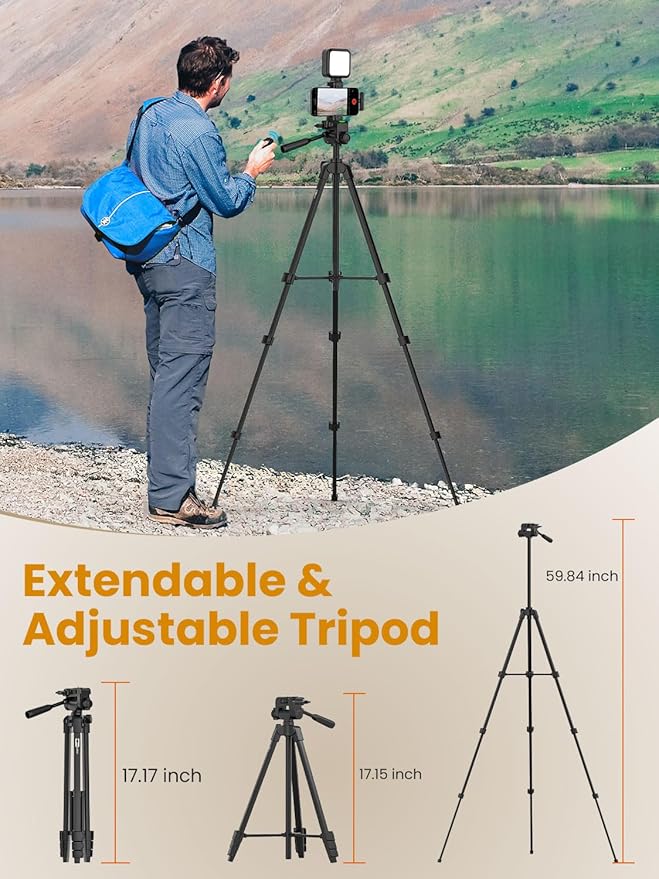 Upgraded Vlogging Kit w/Wireless Lavalier Microphone, YouTube Kit - Image 7