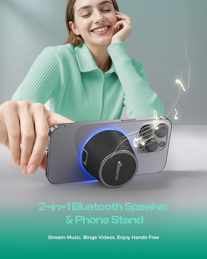Stocking Stuffers for Men Women: Portable Bluetooth Speaker - Image 2