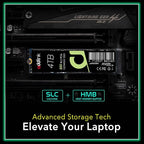 Addlink S93 4TB PCIe 4.0 M.2 Gen 4 Memory Expansion SSD, Internal Solid State - Image 4