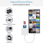 iPhone 16 SD Card Reader, esbeecables USB C to SD Card Reader Trail Camera - Image 8