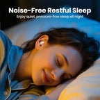 Ear Plugs for Sleeping Noise Cancelling, 45dB Reusable Silicone Ear Plugs for - Image 4