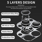 Camera Lens Protector for iPhone 14 Pro/iPhone 14 Pro Max, Alloy Metal Camera - Image 3