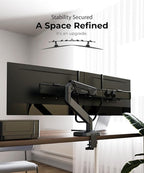 Dual Monitor Arm Desk Mount - Image 5