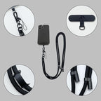 Adjustable Cell Phone Lanyard Crossbody Smartphone Strap Soft Rope Phone Lanyard - Image 5