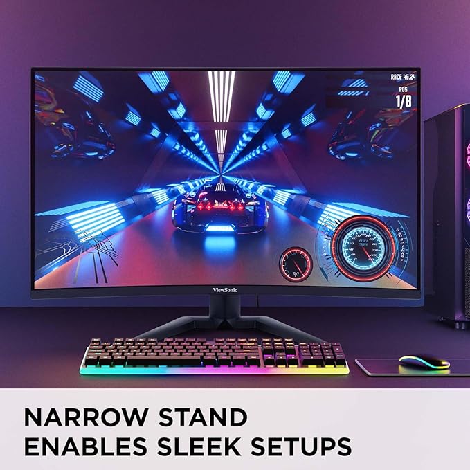 ViewSonic VX3228C-2K 32 Inch 1440p Curved Gaming Monitor - Image 4