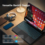 for iPad Air 13 inch Case with Keyboard, iPad Pro 12.9 Magic Keyboard, Springy - Image 5