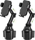 2025 Upgraded Cup Phone Holder for Car, Universal No Shaking Cup Holder Phone by EOCAHO
