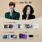 Magnetic Portable Charger, 16800mAh Wireless Power Bank, - Image 9