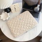 Puffy Laptop Sleeve 13-15.6 Inch Cute Quilted Laptop Protective Case Padded - Image 4