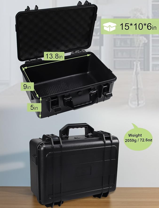 Camera Hard Case with Foam Protective Case Hard Shell Cases - Image 3