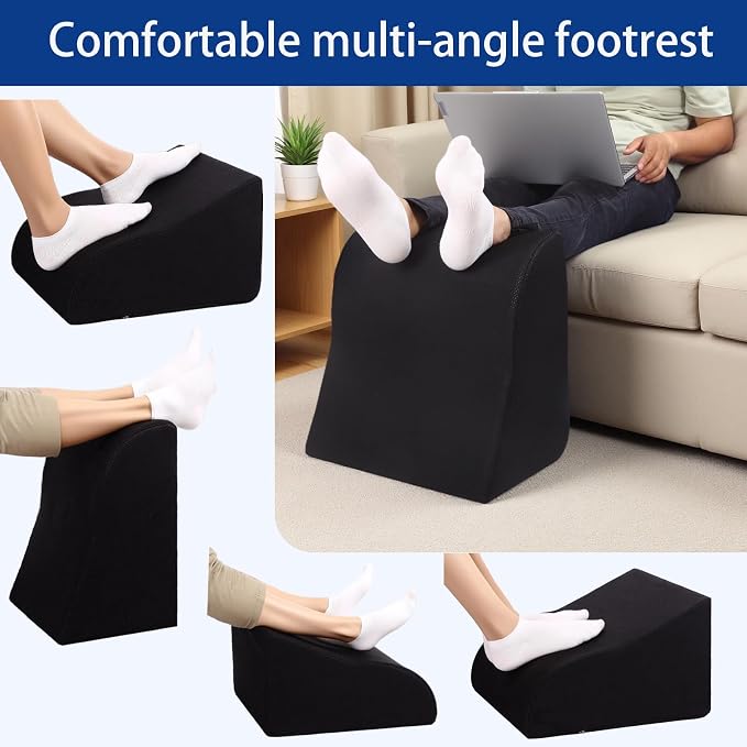Foot Rest for Under Desk at Work Ergonomic Under Desk Footrest，Support Foot - Image 5