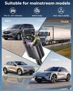Retractable Car Charger with Air Freshener Diffuser & Star Lights - Image 9