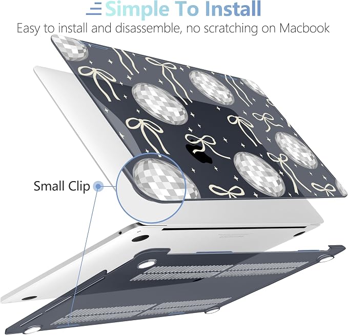 MEEgoodo Case for MacBook Pro 13 inch Case 2022 2021 2020 New A2338 M2/M1 A2251 - Image 4