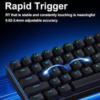 Hyekit x MCHOSE Jet 75 75% Wired Magnetic Switch Mechanical Gaming Keyboard - Image 8