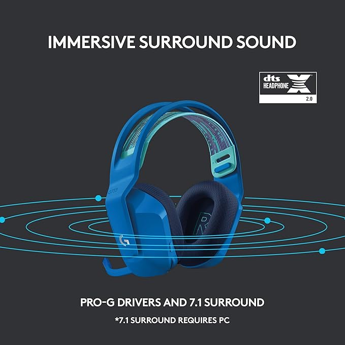 Logitech G733 Lightspeed Wireless Gaming Headset +Yeti GX Dynamic RGB Gaming - Image 3