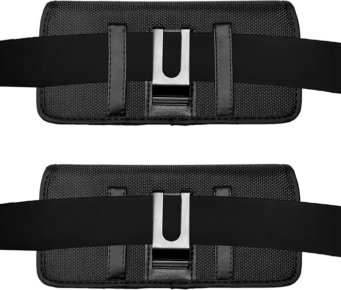 Nylon Cell Phone Holster for Google Pixel 5, Alcatel Insight, Samsung Galaxy - Image 4
