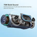 DOSS Extreme Boom Pro D100 Bluetooth Speaker - Image 2