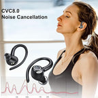 Wireless Earbuds Bluetooth 5.3 Headphones Sports, 48Hrs Playtime Bluetooth - Image 3