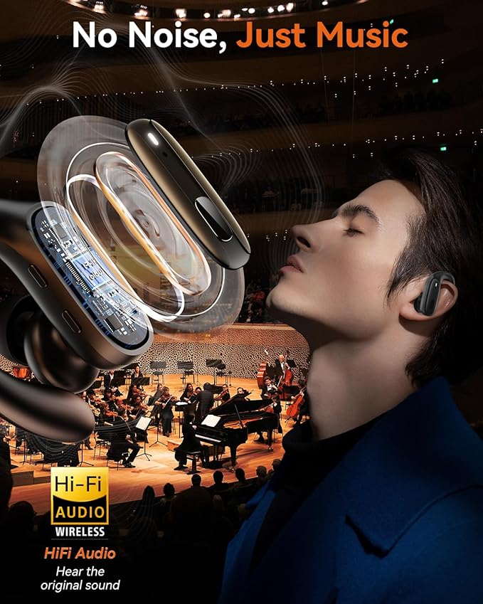 Wireless Earbuds, Sports Bluetooth 5.4 Headphones, Ear Buds - Image 6