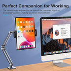 OATSBASF Phone and Tablet Holder Bed Gooseneck Mount, Aluminum Long Arm - Image 3